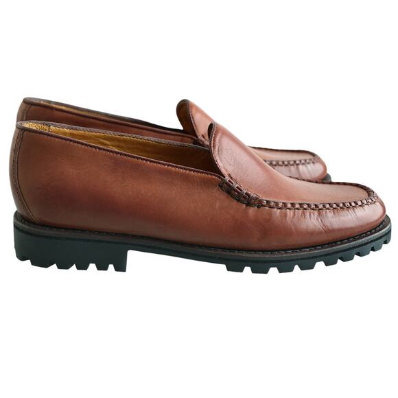 NWOT Womens Brown Leather Cole Haans Slip-On Loafers - Size 8.5B - Picture 9 of 15